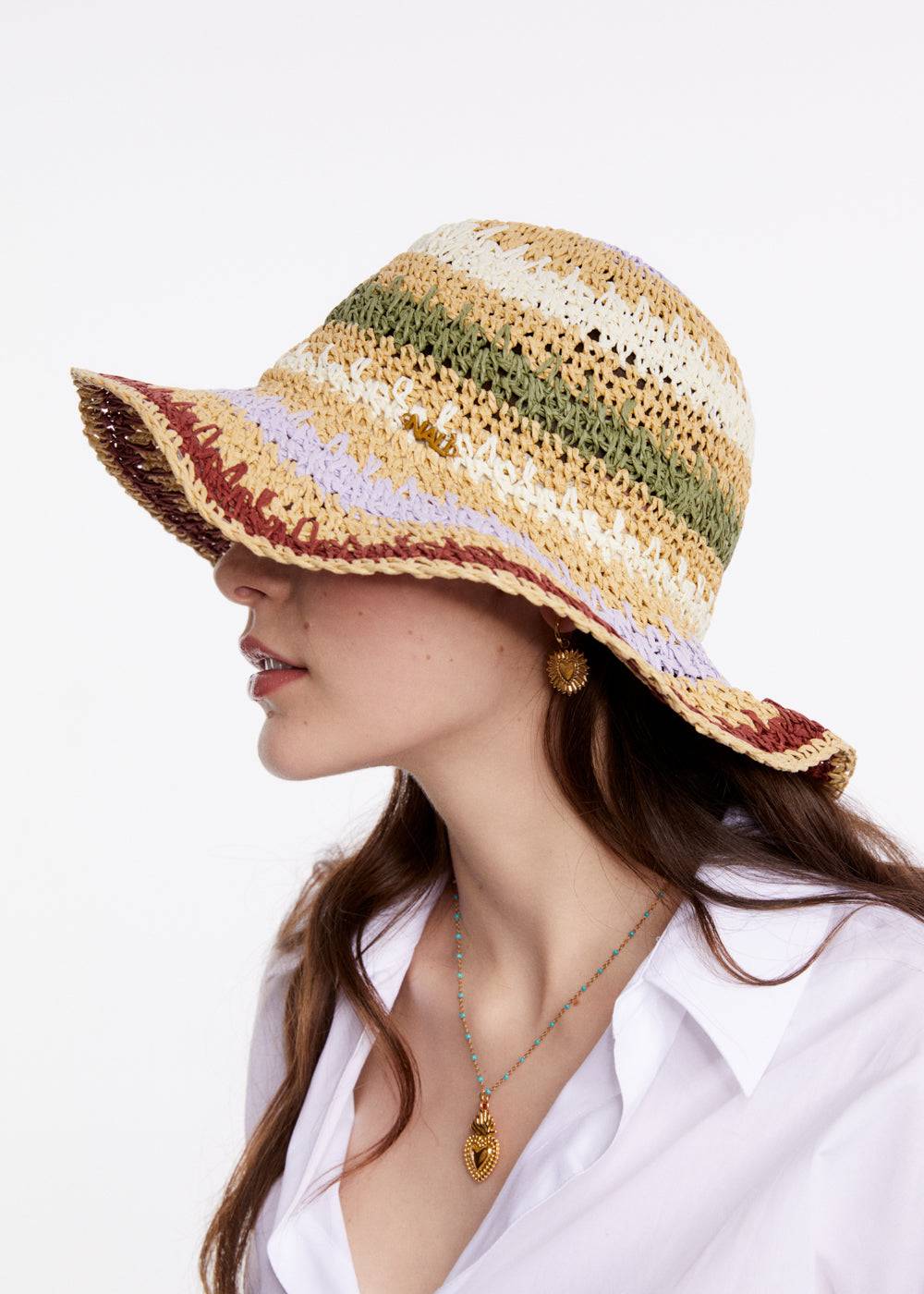 Nalí RAFFIA HAT + COLORS I Più Venduti