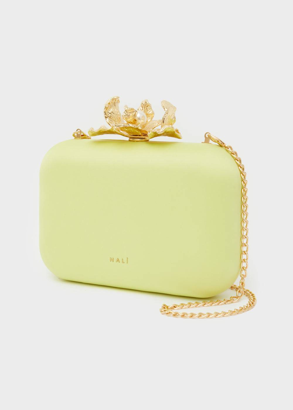 Nalí FIORE CLUTCH IN NYLON + COLORS Qualità