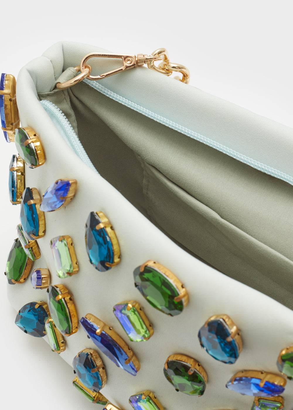Nalí ANGIE BAG IN NEOPRENE W/ STONES + COLORS Spedizione Gratuita