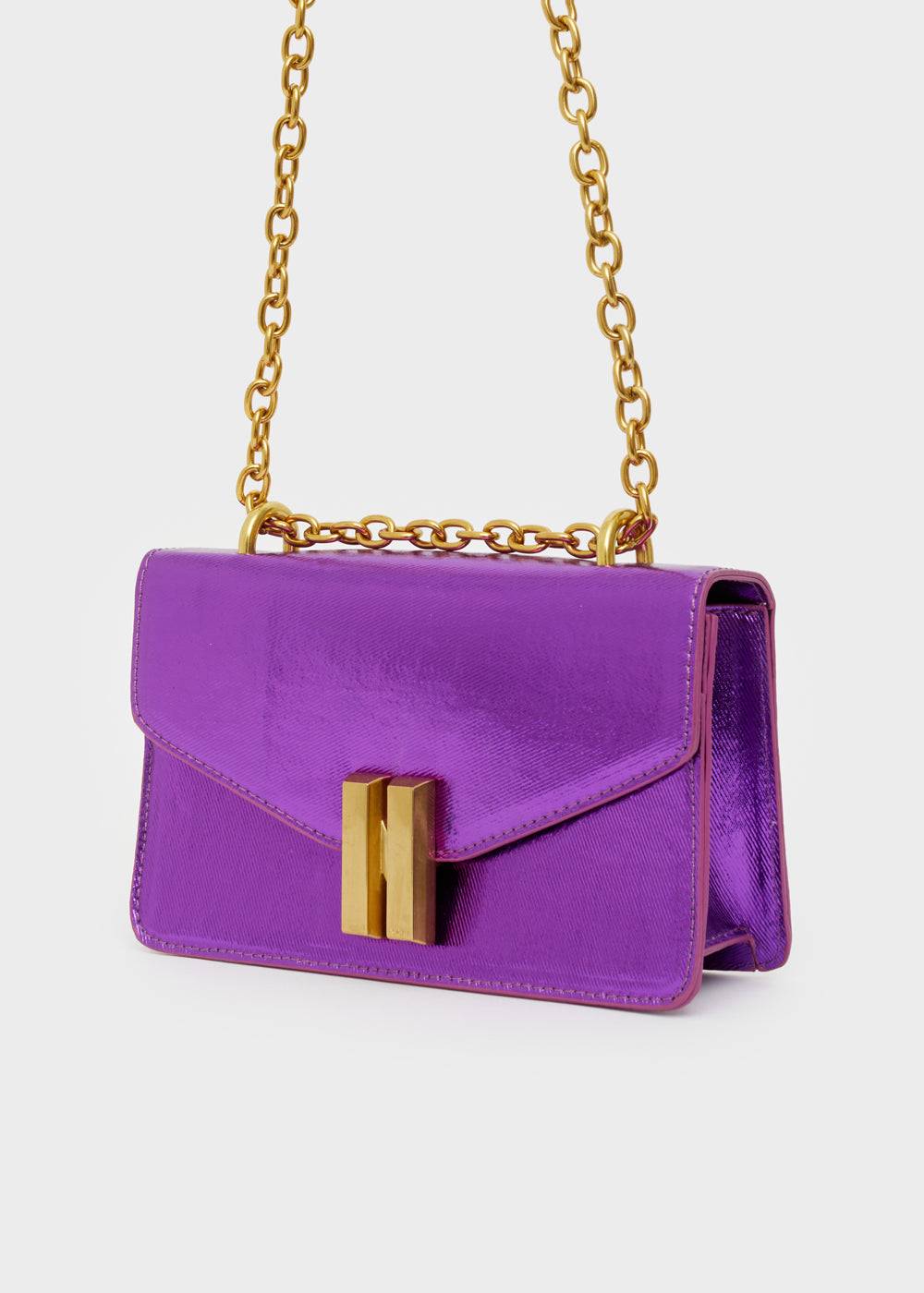 Nalí NATASHA CROSS-BODY BAG METAL + COLORS Prezzo Ridotto