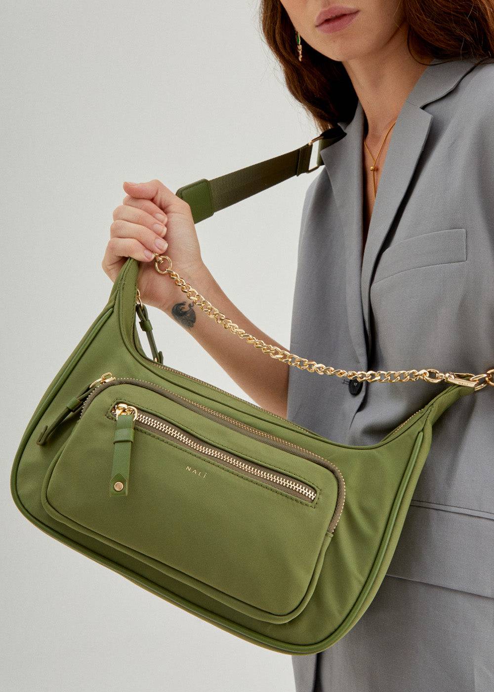 Nalí KAILA NYLON CROSS-BODY BAG + COLORS Convenienza