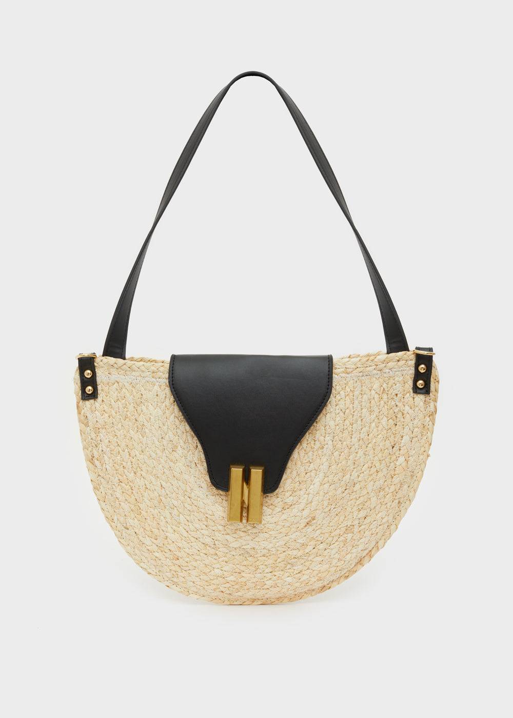 Nalí LAURYN STRAW BAG NATURAL COLOR Saldi