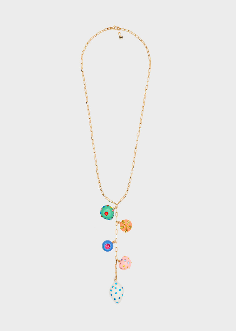 Nalí LONG NECKLACE W/ RESIN MULTICOLOR ELEMENTS Negozio