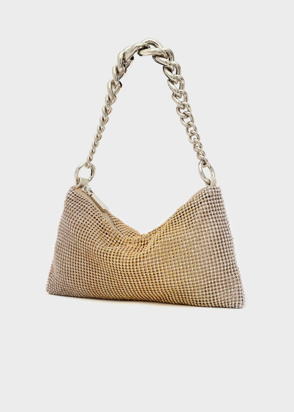 Nalí RAINBOW SHOULDER BAG W/ STONES + COLORS Italia