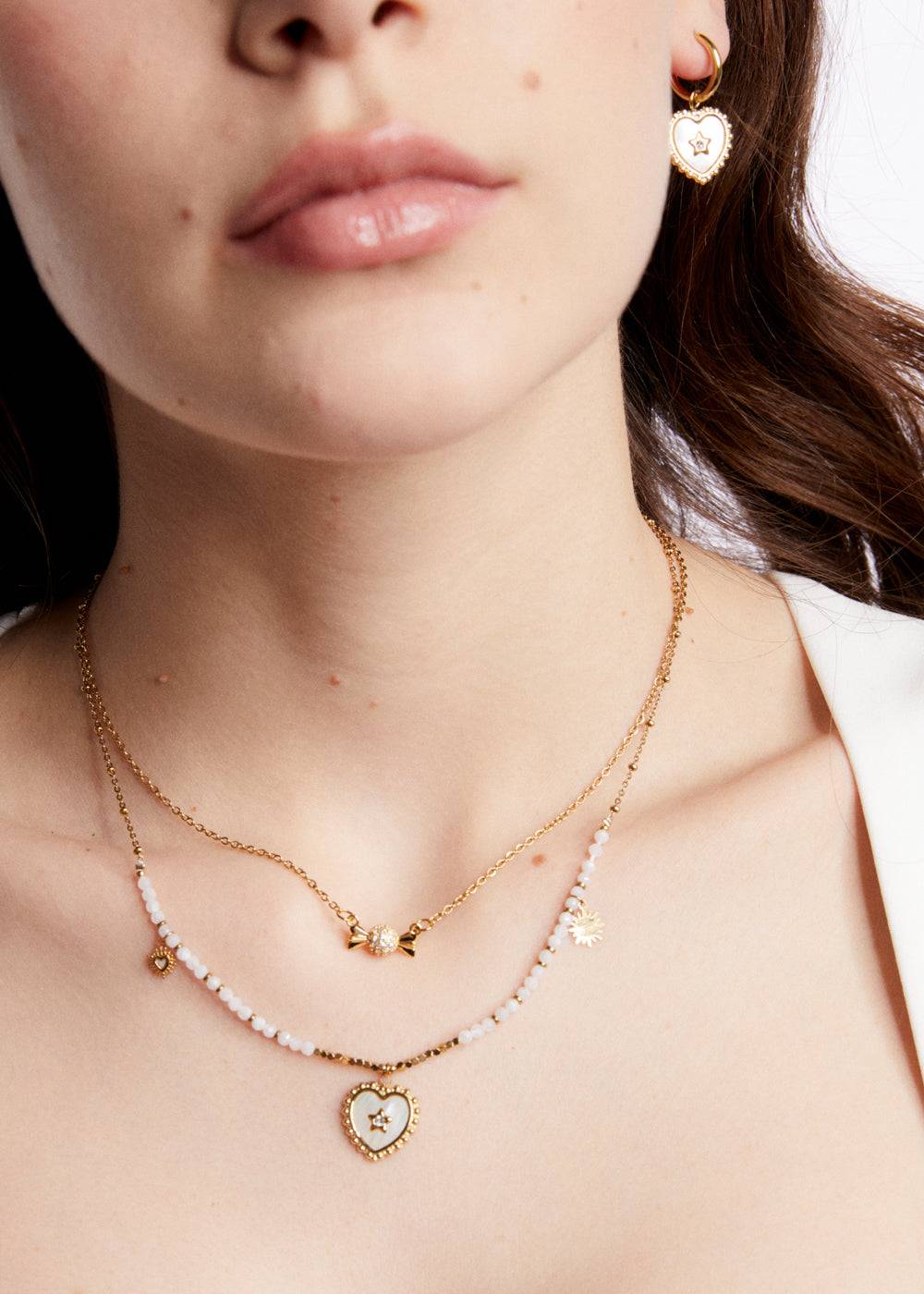 Nalí GOLD NECKLACE W/ CANDY CHARM Sottocosto