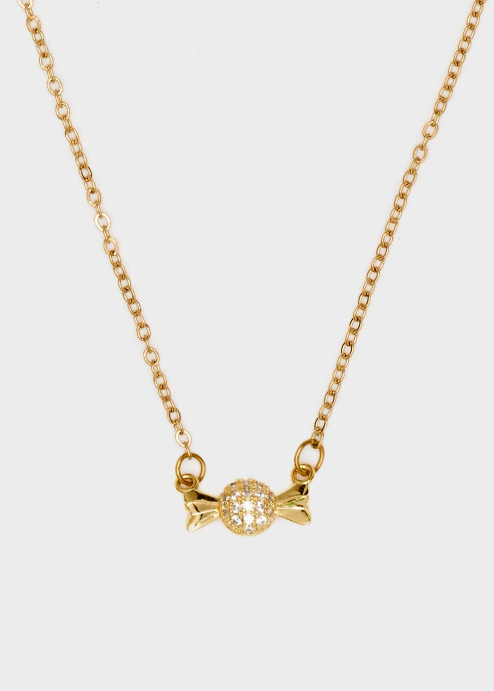 Nalí GOLD NECKLACE W/ CANDY CHARM Sottocosto