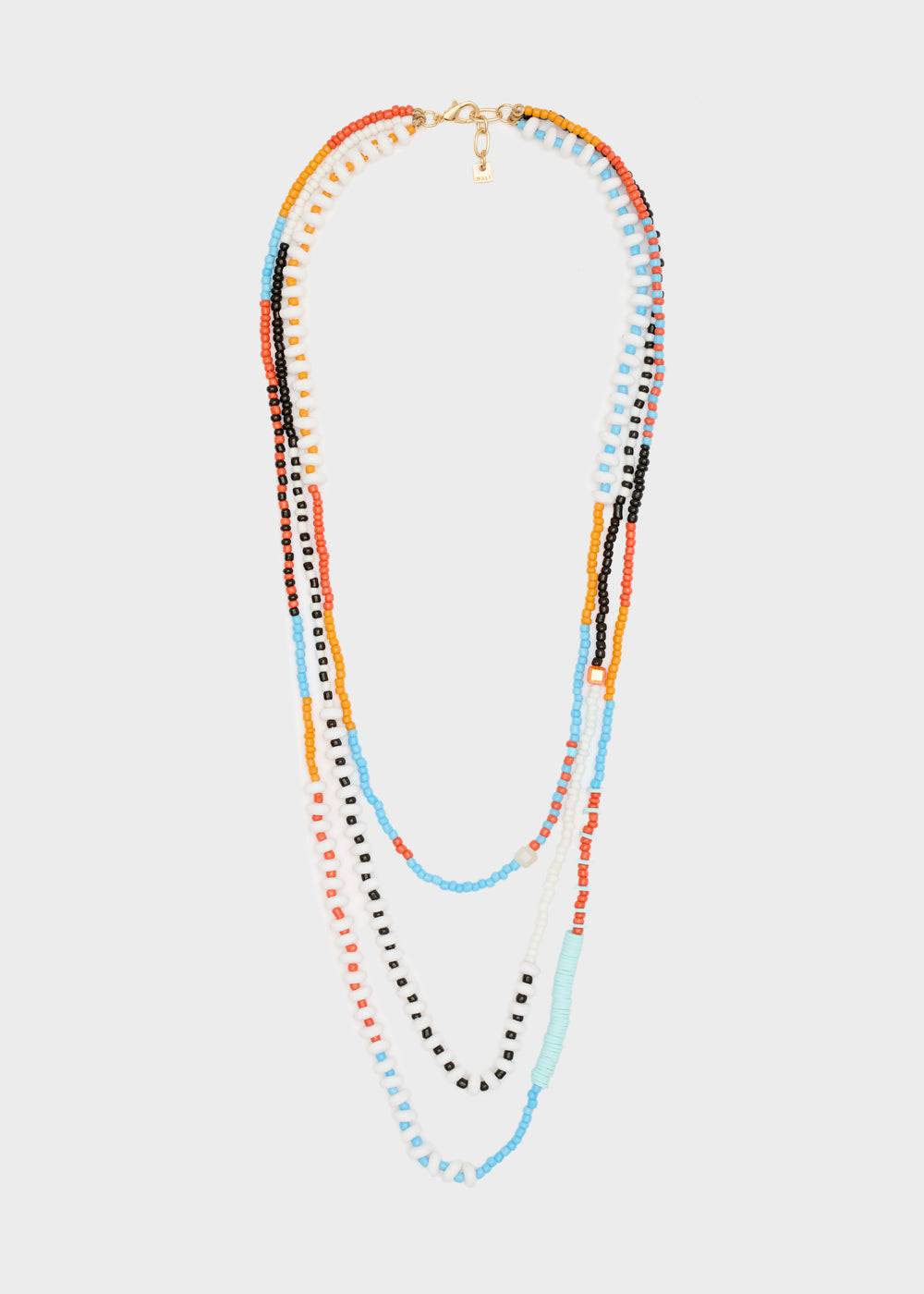 Nalí MULTISTRAND NECKLACE W/ ORANGE BEADS Outlet