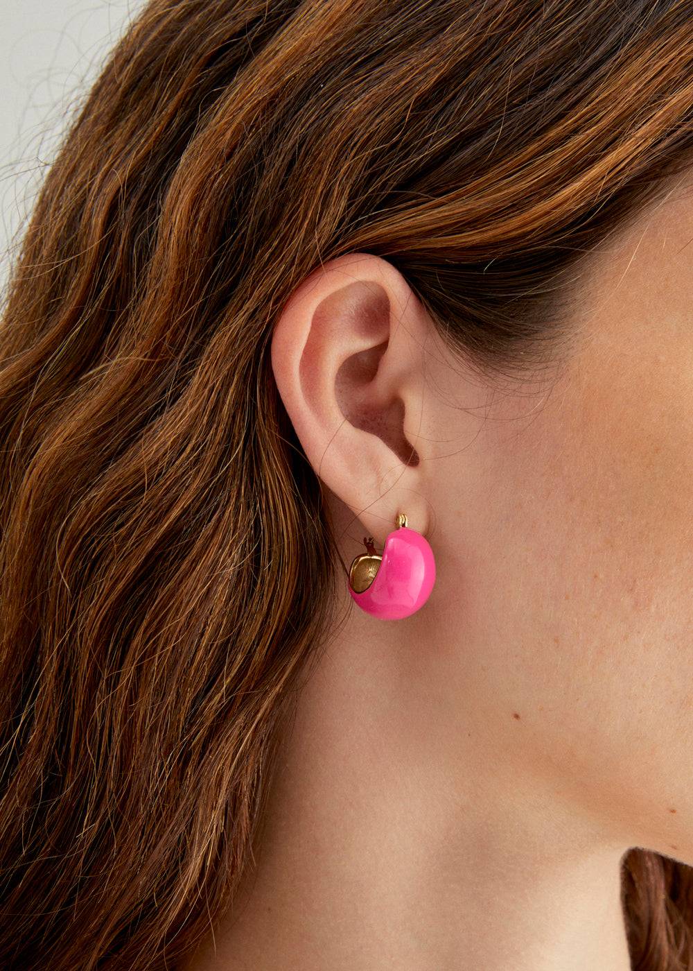 Nalí BECCA ENAMEL EARRINGS S.STEEL + COLORS Offerte