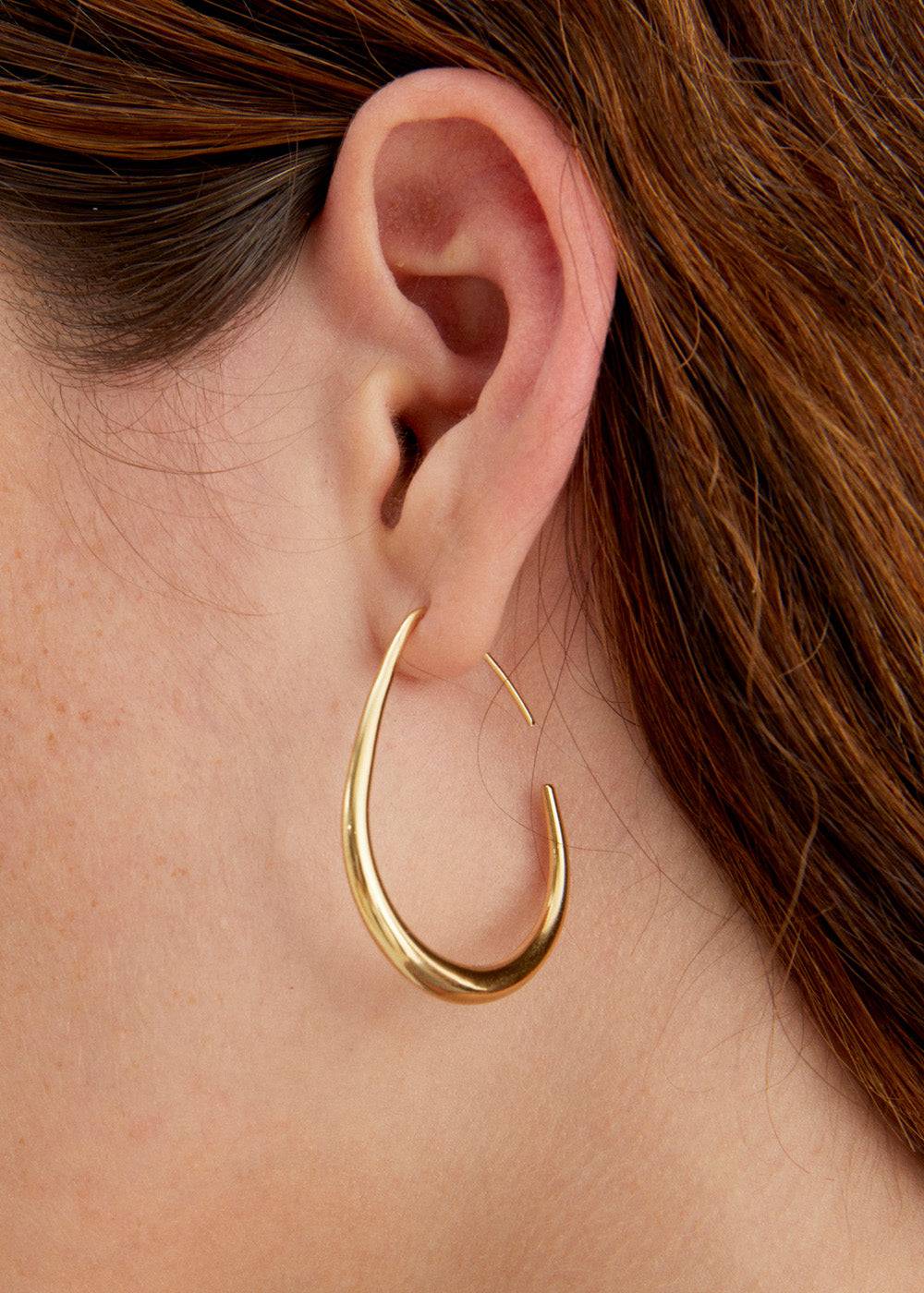 Nalí S.STEEL ARIA OVAL EARRINGS + COLORS Vendita Calda