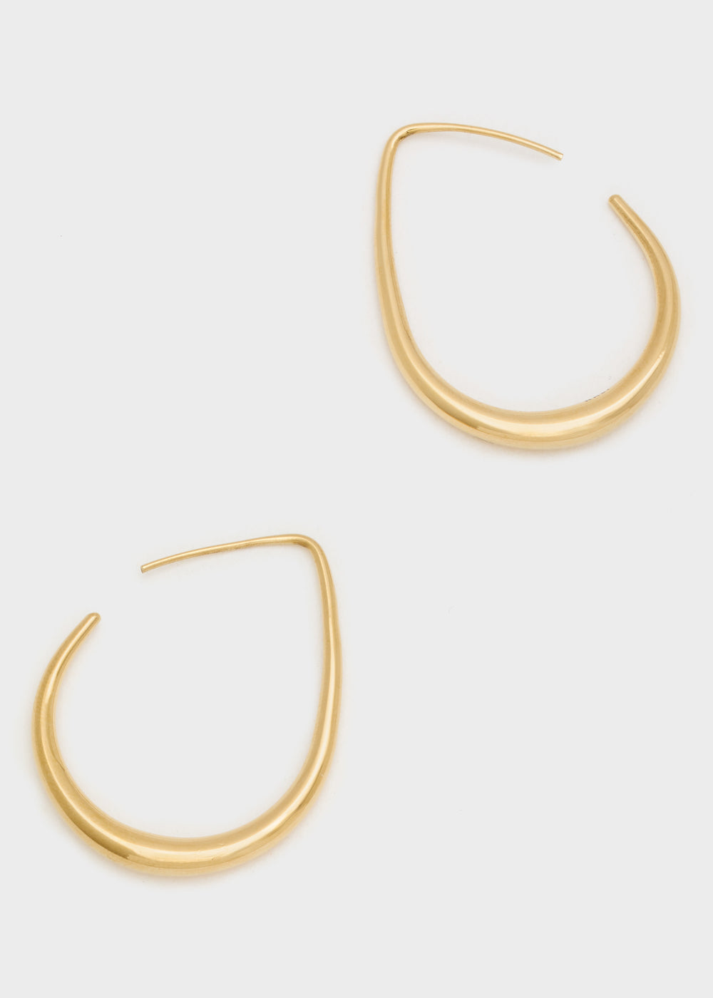 Nalí S.STEEL ARIA OVAL EARRINGS + COLORS Vendita Calda