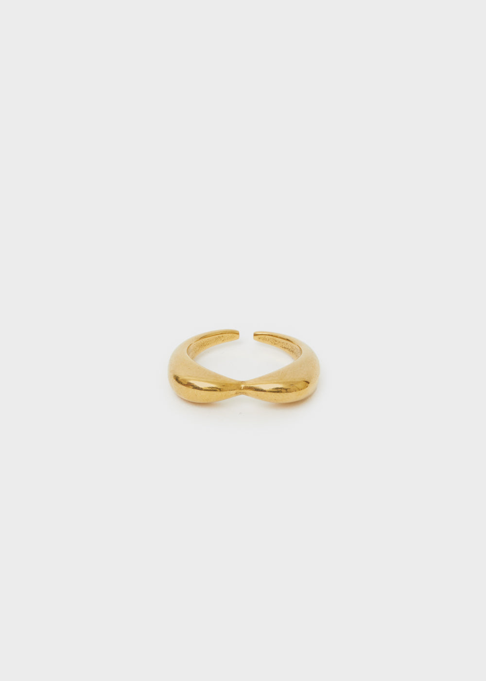 Nalí S.STEEL GOLD HEART RING I Più Venduti