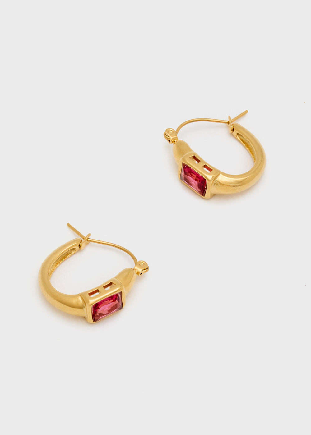 Nalí MILLY HOOP EARRINGS S. STEEL + COLORS Fornitura limitata