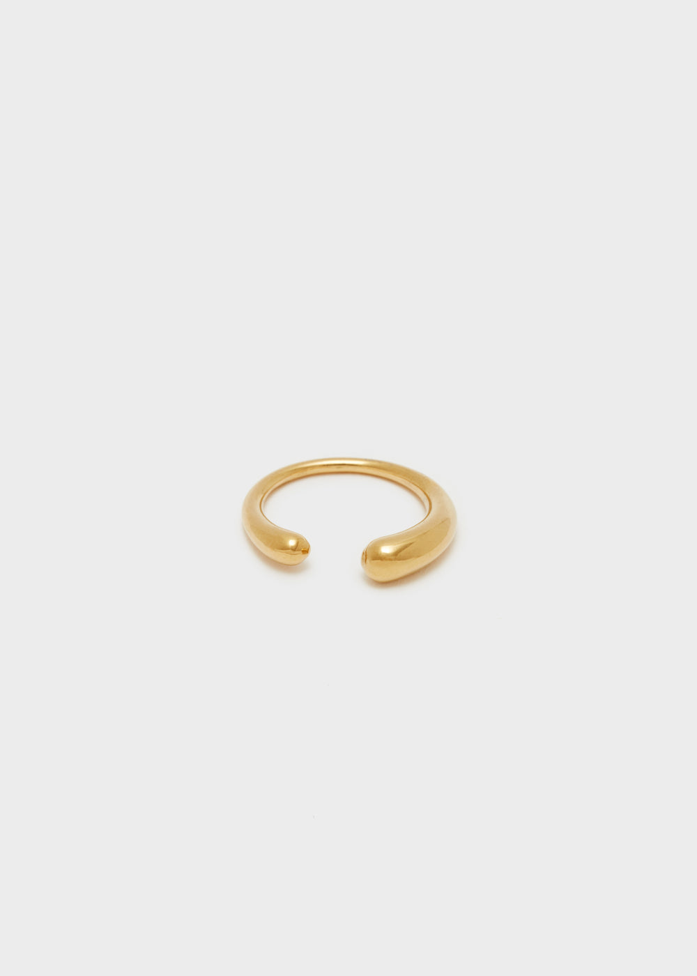 Nalí S.STEEL GOLD ROUND THIN RING Negozio