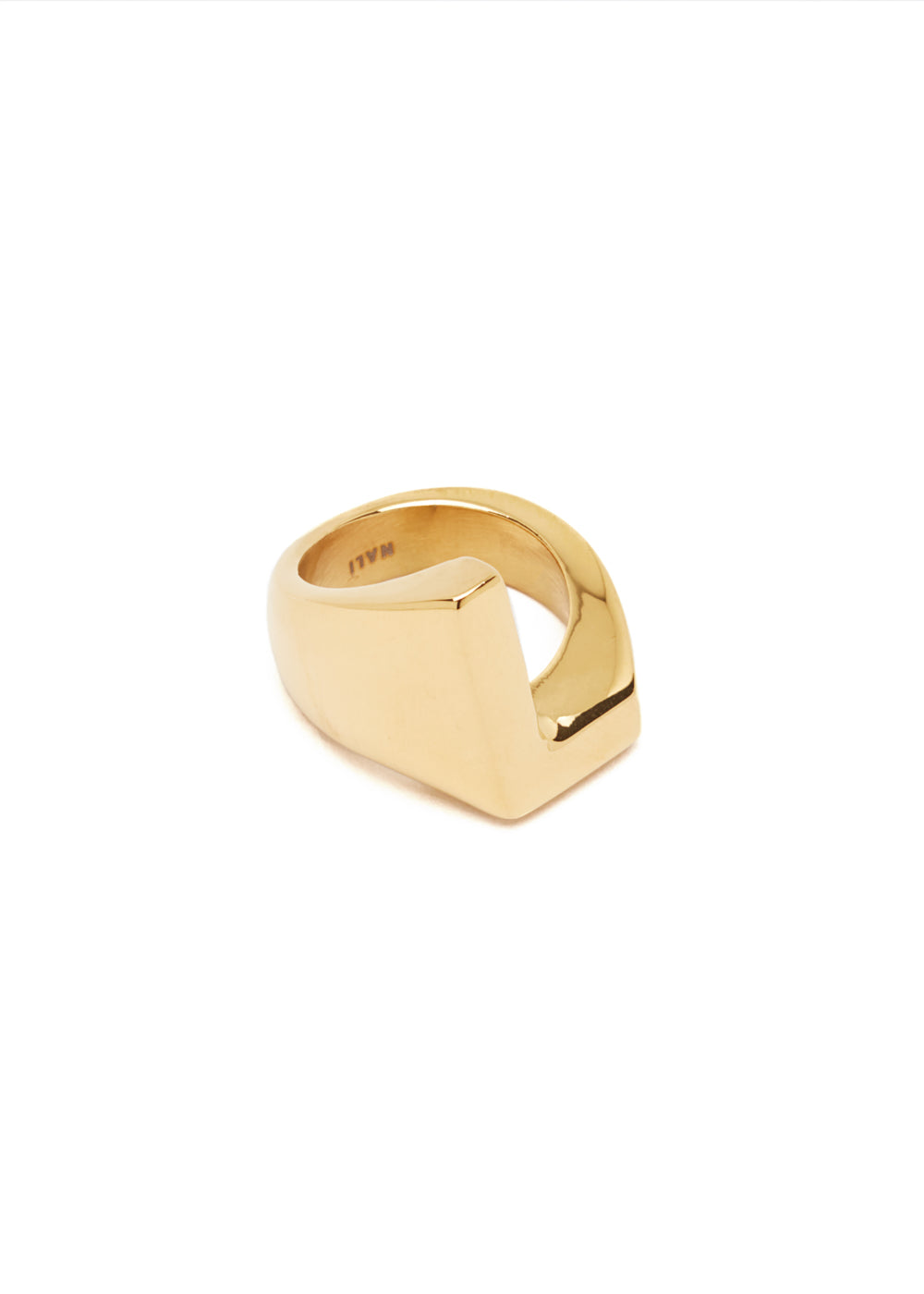 Nalí CHUNKY GOLD RING LETTER SIZE II + LETTERS Vendita