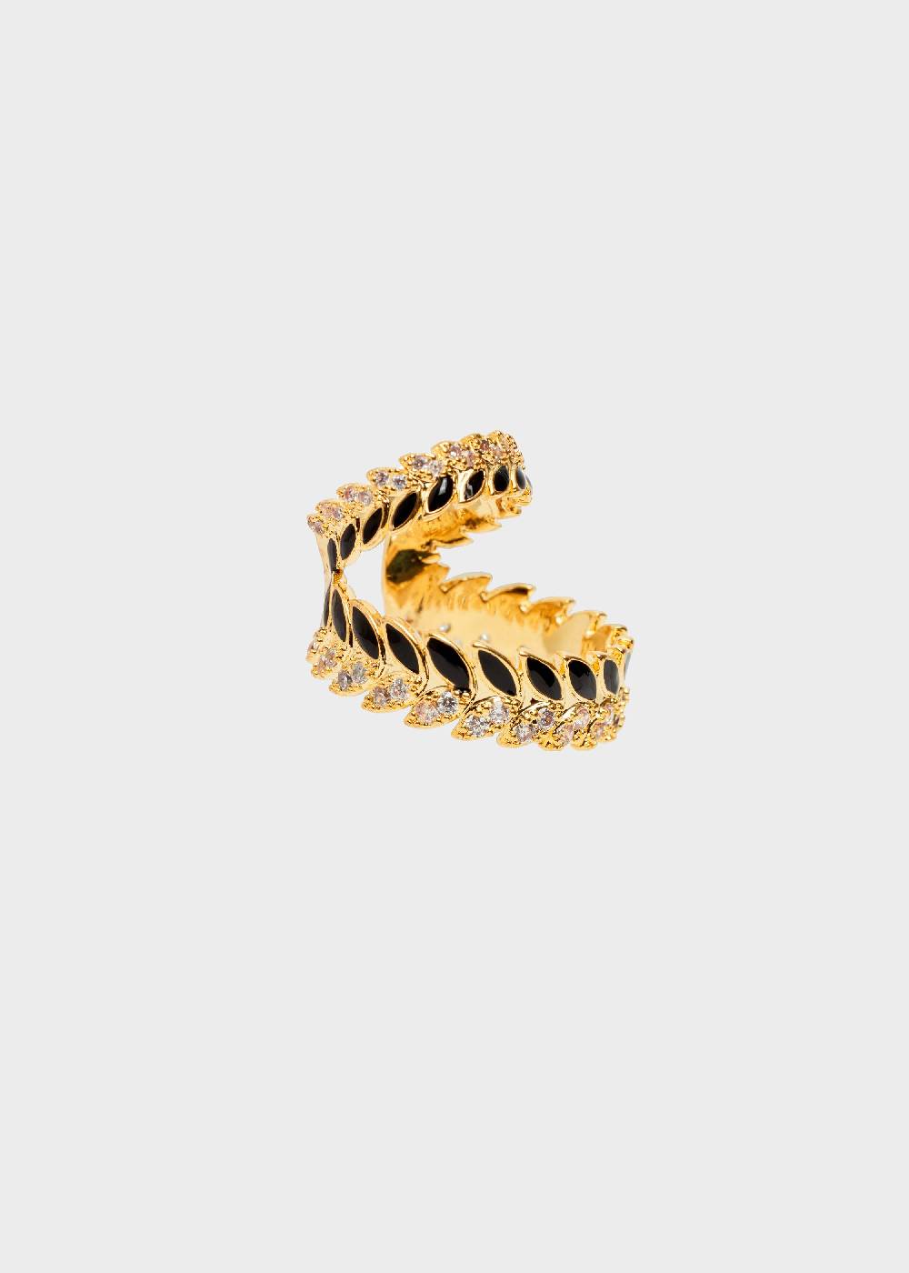 Nalí 14K GOLD PLATED ENAMEL EARCUFF Nuovi prodotti