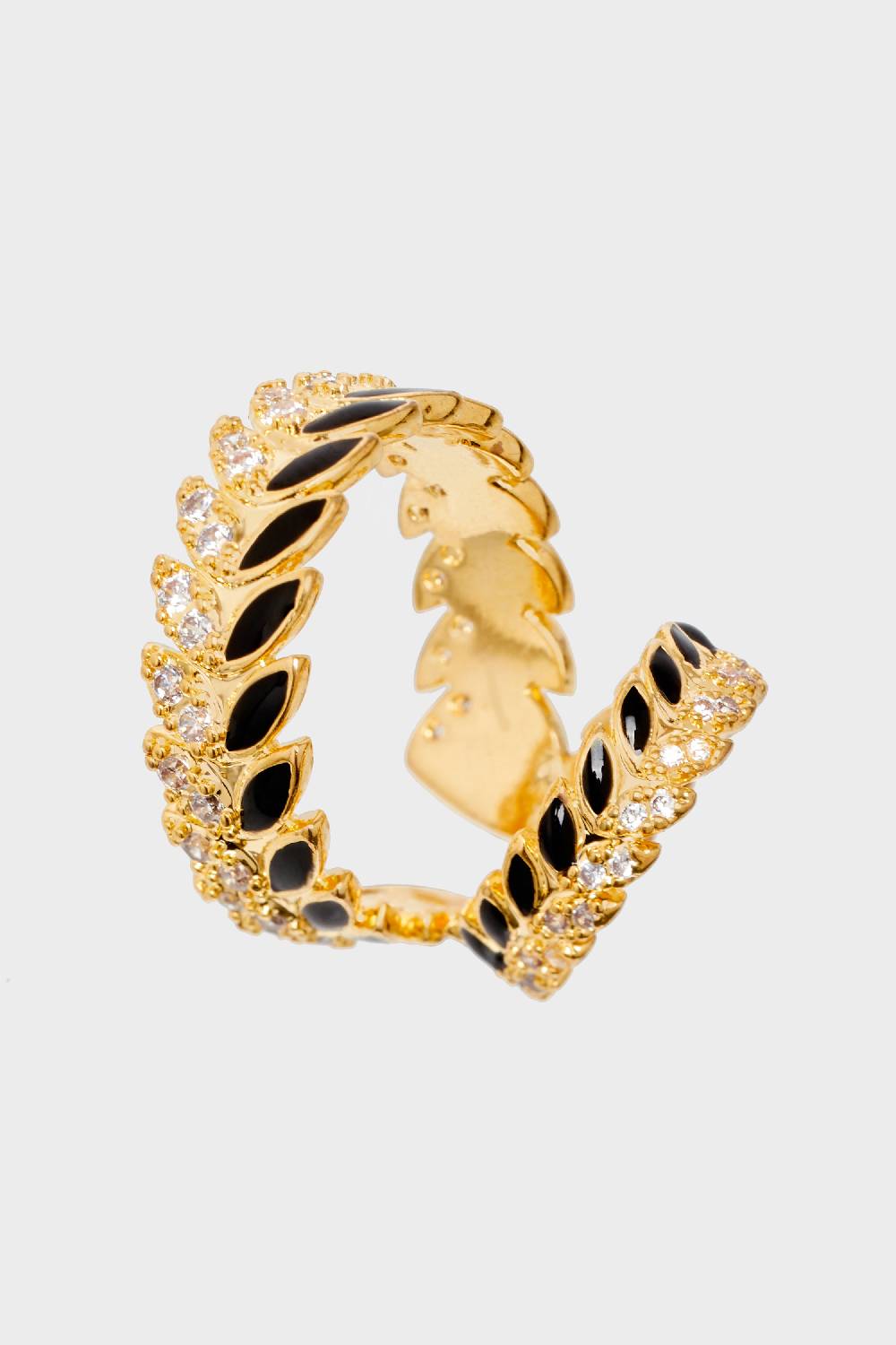 Nalí 14K GOLD PLATED ENAMEL EARCUFF Nuovi prodotti
