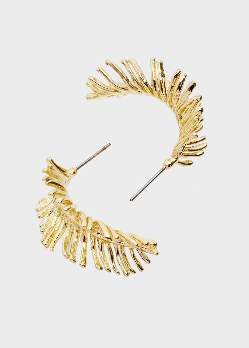 Nalí 14K GOLD PLATED TIA EARRINGS Fino Al -60%