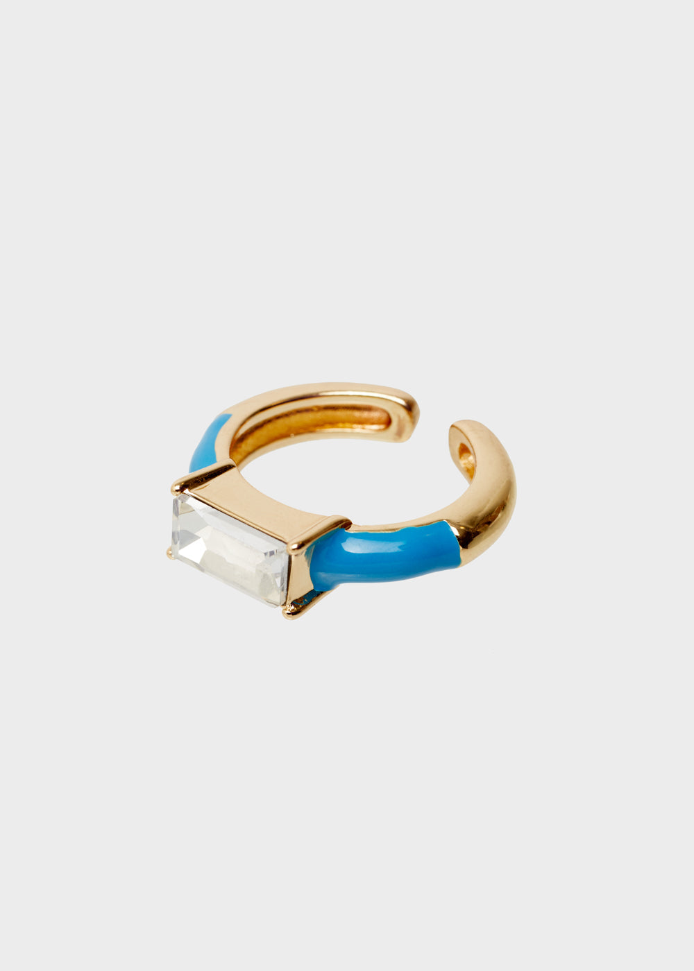 Nalí GLORIA ADJUSTABLE BLUE RING W/ STONE Convenienza