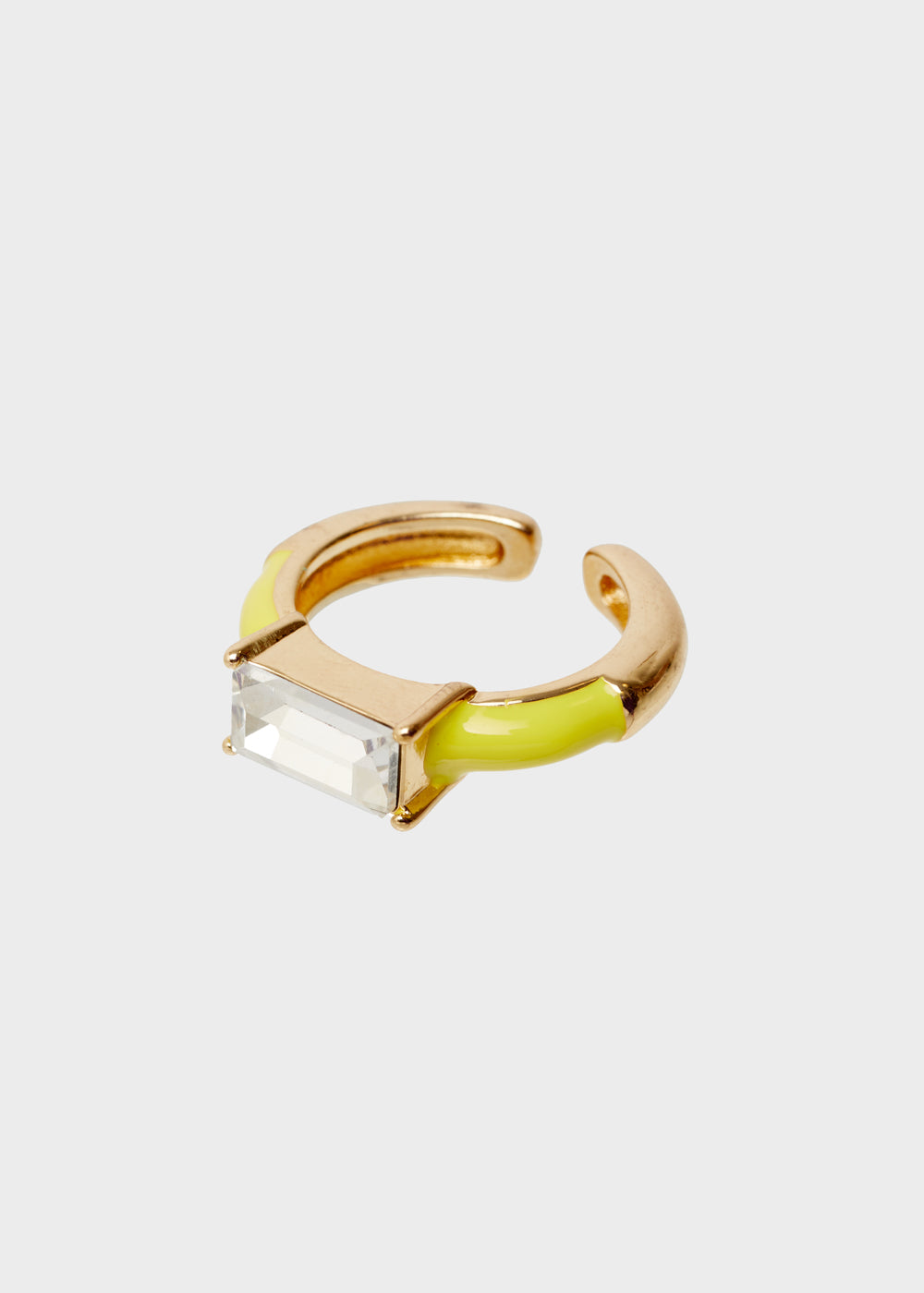 Nalí GLORIA ADJUSTABLE YELLOW RING W/ STONE 2025