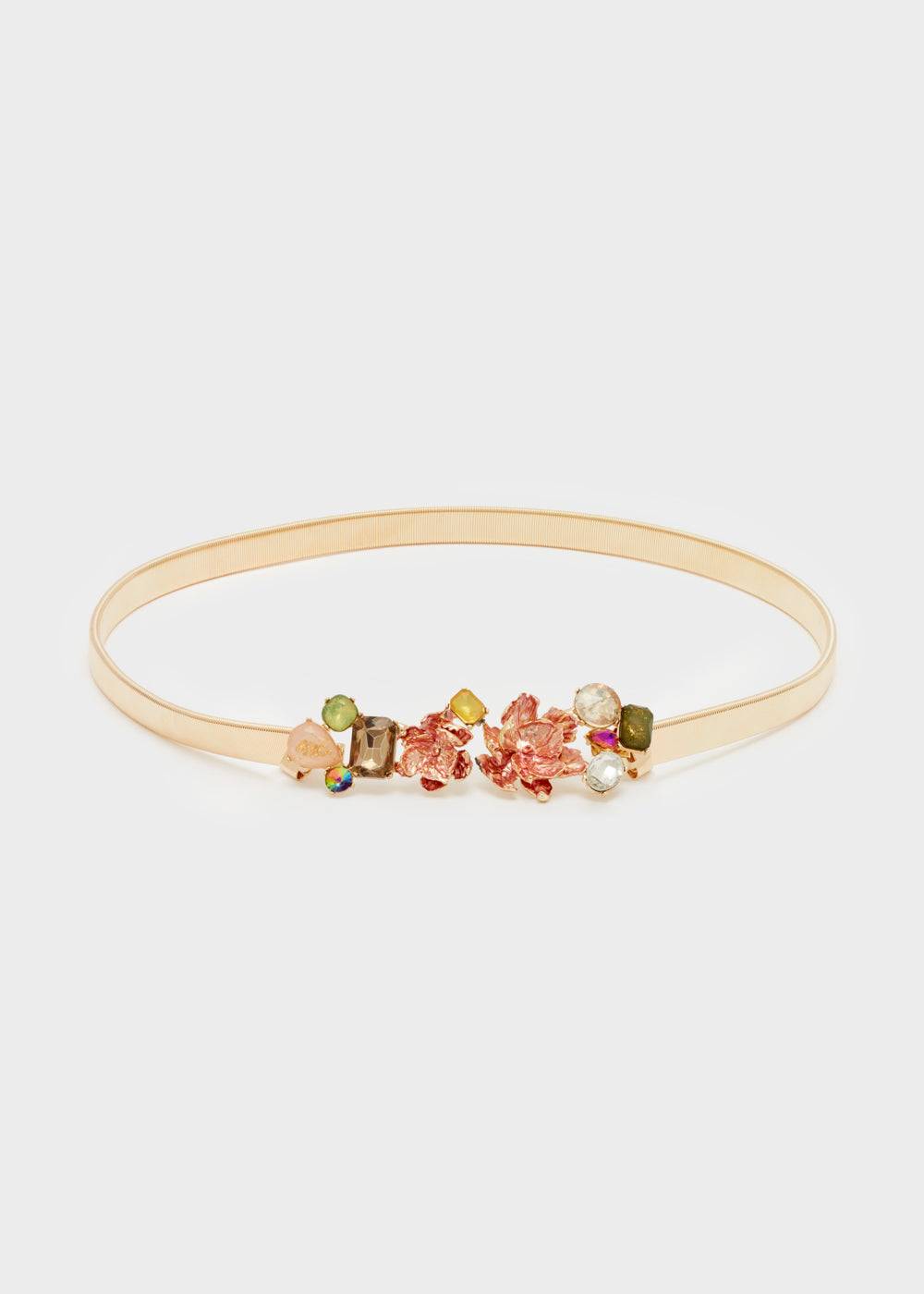 Nalí CARLA ELASTIC BET W/ FLOWERS+ STONE + COLORS Pezzi Unici