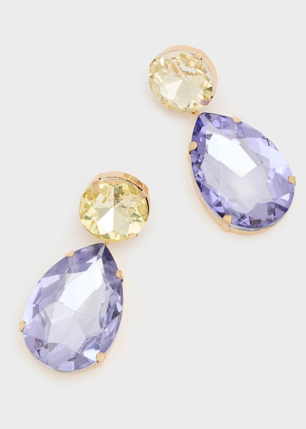 Nalí HYSA TEARDROP EARRINGS STONE + COLORS Consegna Veloce