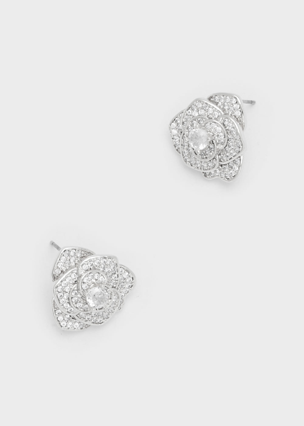 Nalí ROSE LOBE EARRINGS W/ STONES + COLORS Pezzi Unici