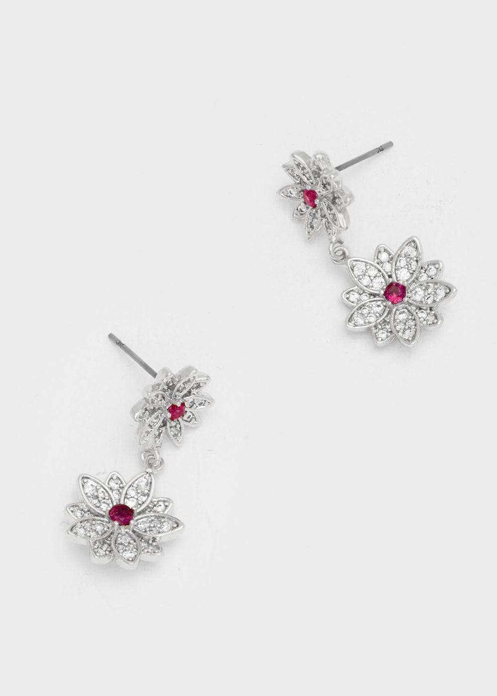 Nalí BOUQUET EARRINGS W/ STONES + COLORS Presa