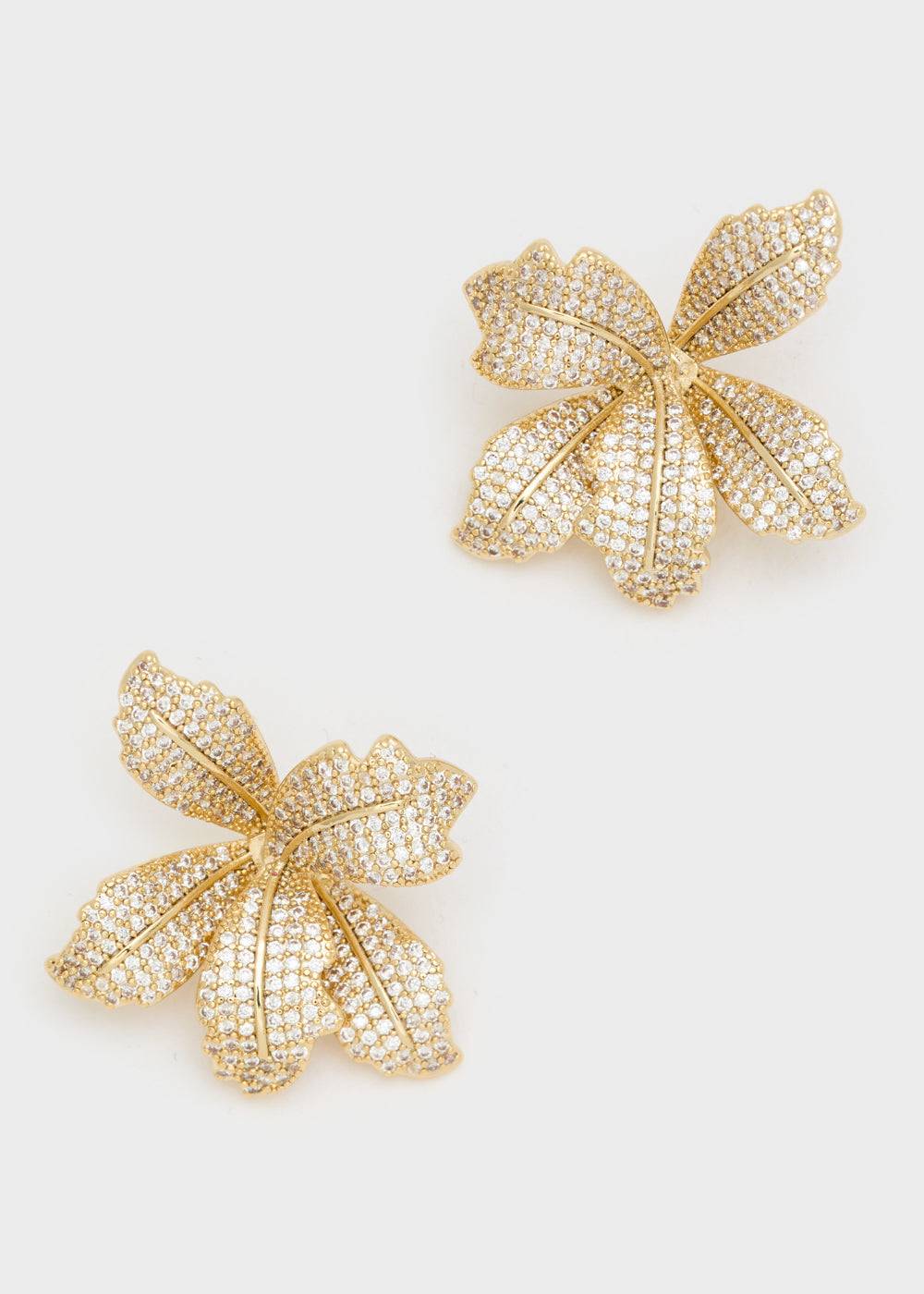 Nalí MISS FLOWER EARRINGS W/ STONES + COLORS Sconto
