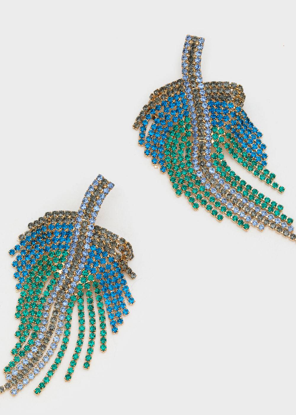 Nalí FANCY LONG EARRINGS W/ + COLORS Economico