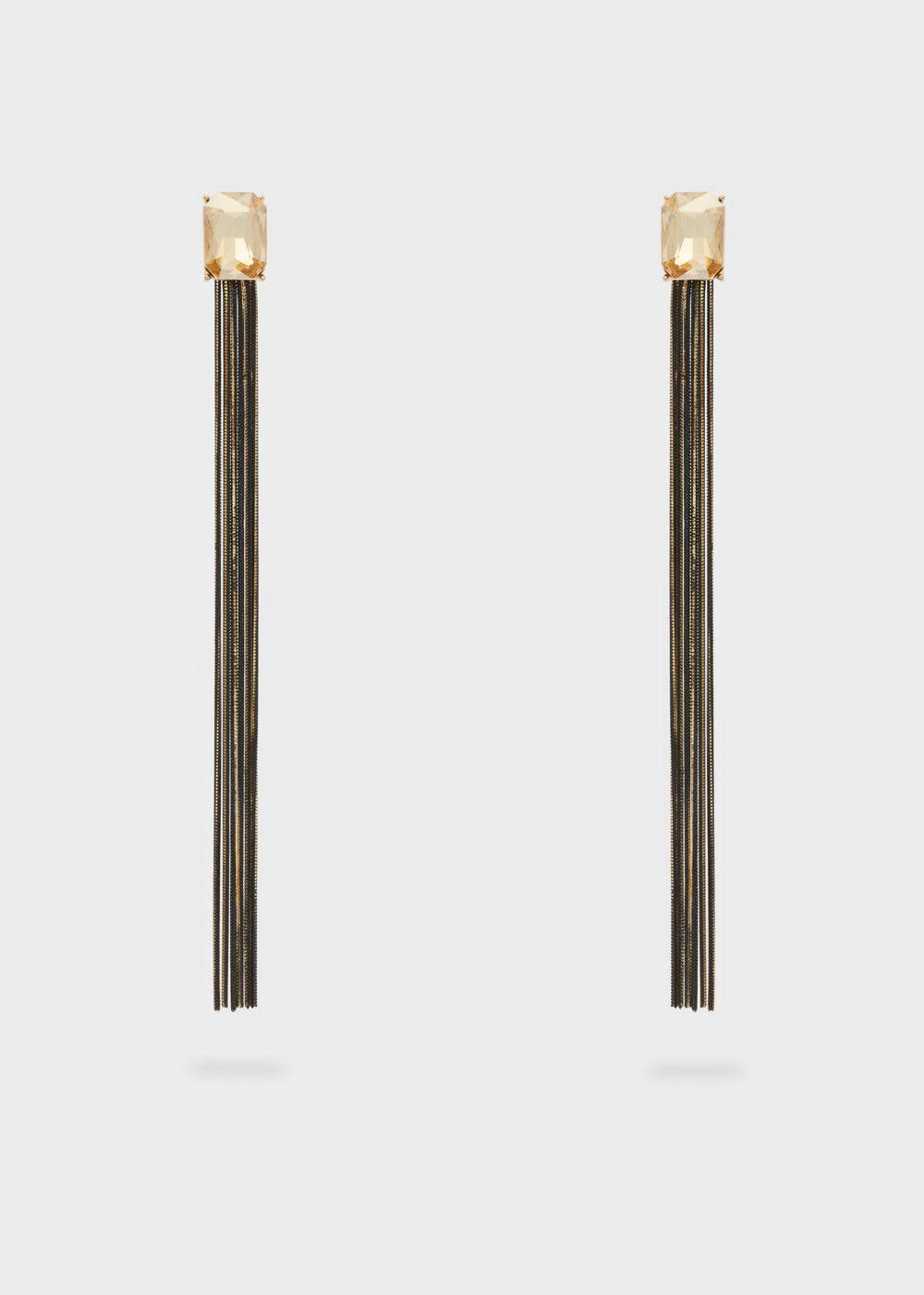 Nalí GIRLY LONG EARRINGS W/ STONE + COLORS Consegna Veloce