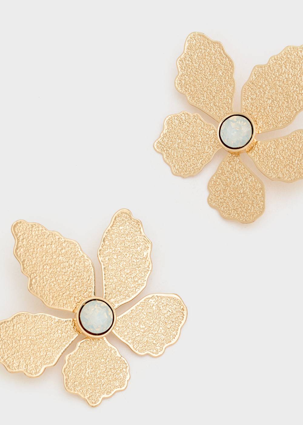 Nalí NICOLE FLOWER EARRINGS W/ STONE + COLORS Outlet