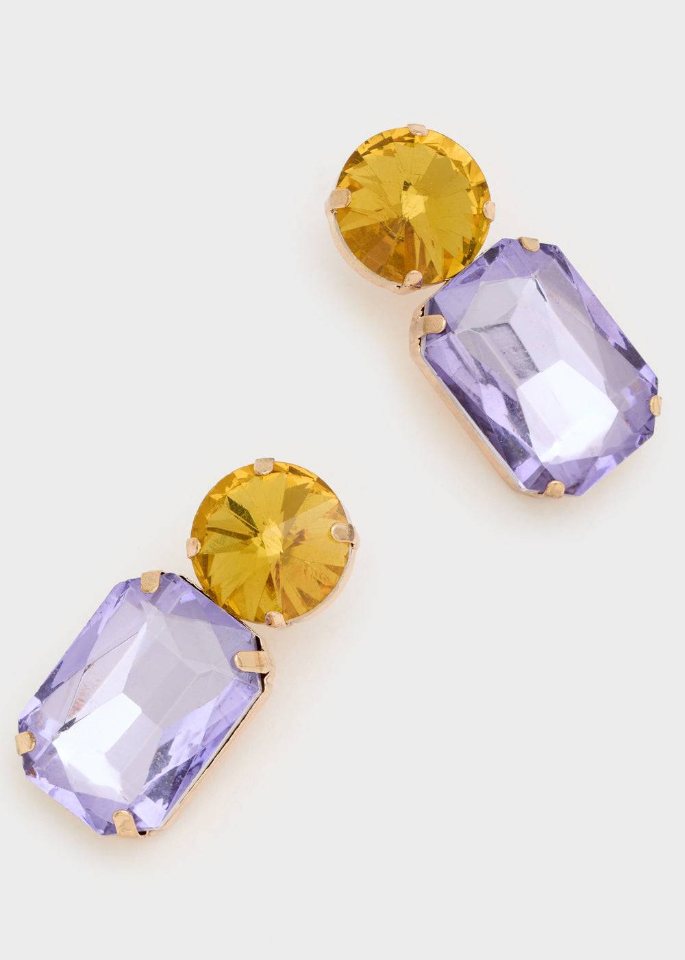 Nalí CINCIN CLIP EARRINGS W/ STONES + COLORS Vendita Economica