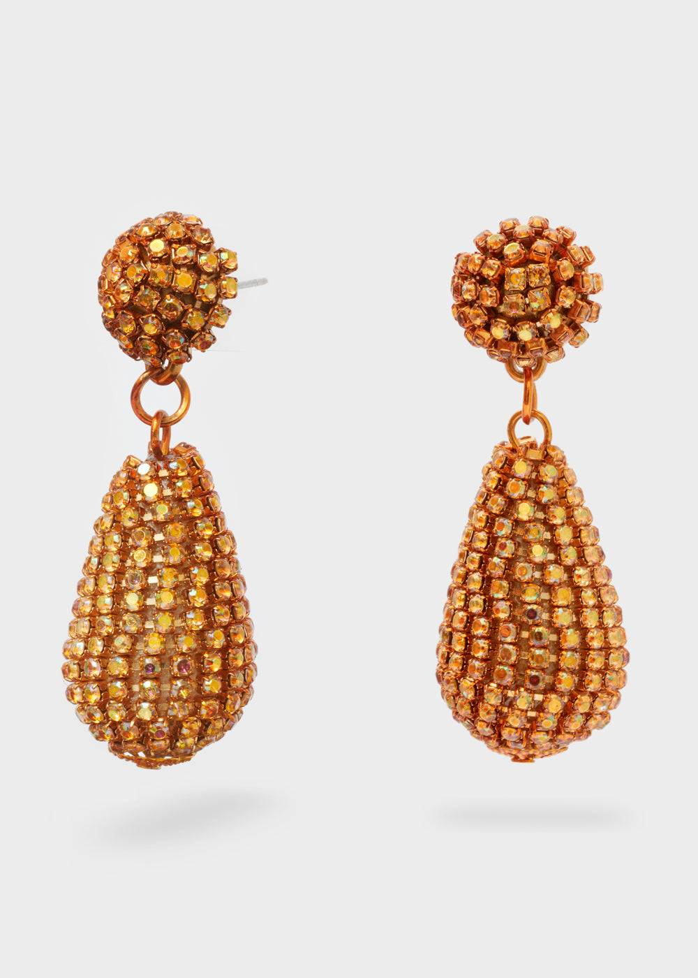 Nalí THEA PENDANT EARRINGS W/ STONES + COLORS I Più Venduti