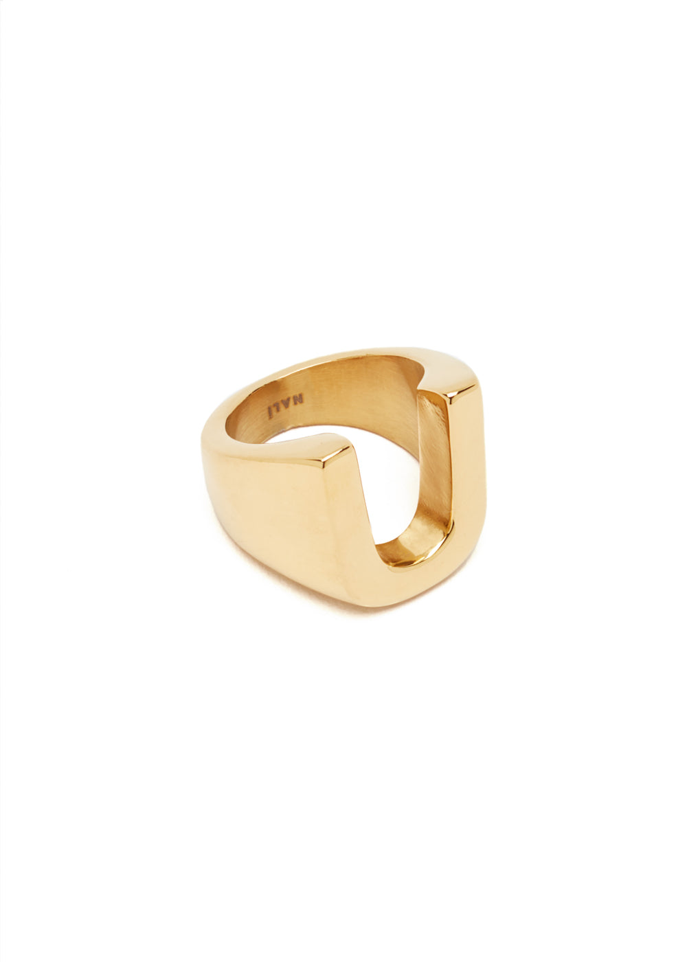 Nalí CHUNKY GOLD RING LETTER + LETTERS 2025