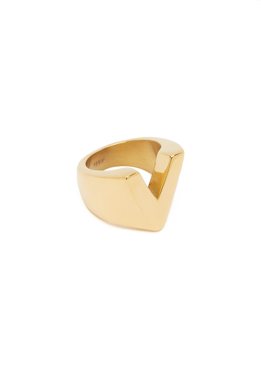 Nalí CHUNKY GOLD RING LETTER + LETTERS 2025