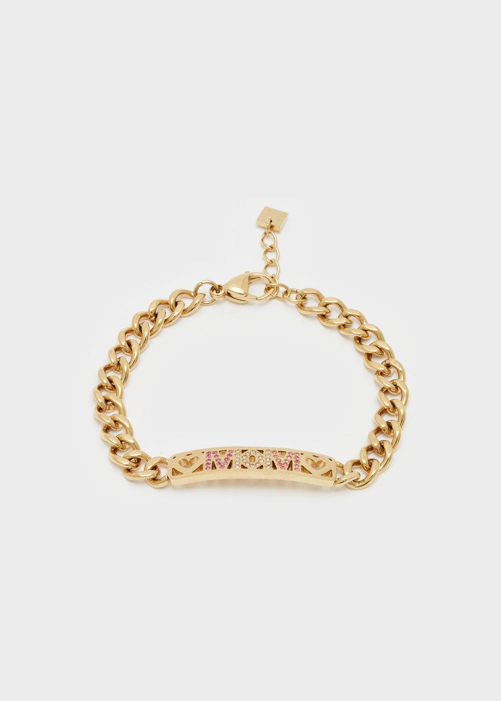 Nalí MOM S. STEEL BRACELET W/ STONES Convenienza