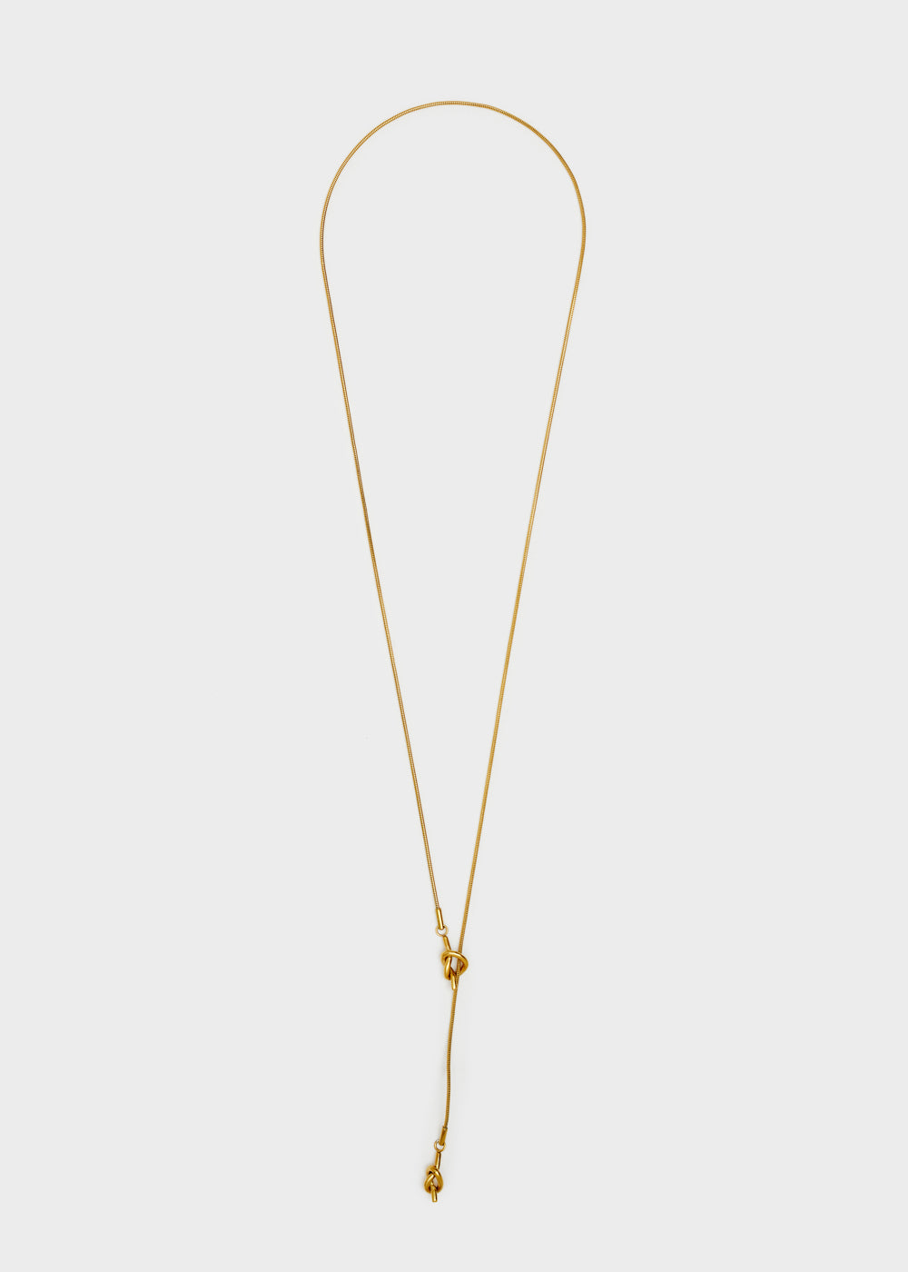 Nalí S.STEEL GOLD THIN LONG NECKLACE Economico