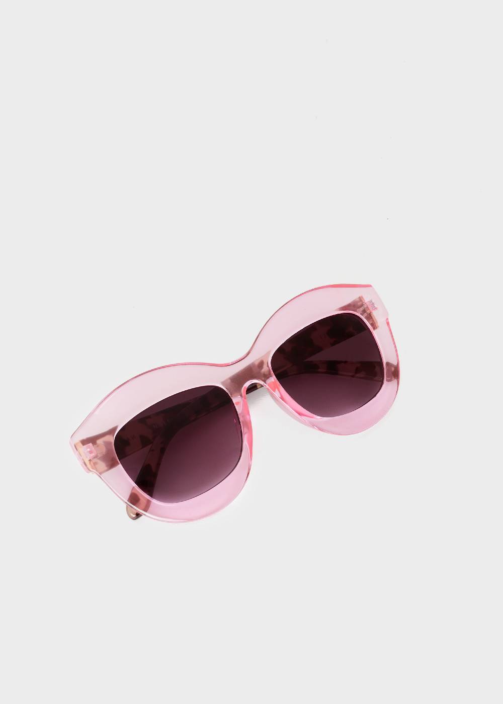 Nalí FANNY ROUND PINK SUNGLASSES Vendita Calda