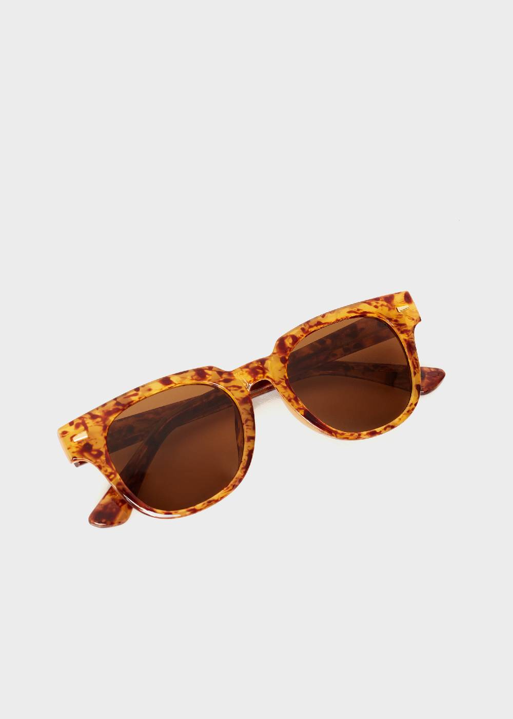 Nalí LEO ROUND TORTOISE SUNGLASSES Saldi Di Fabbrica