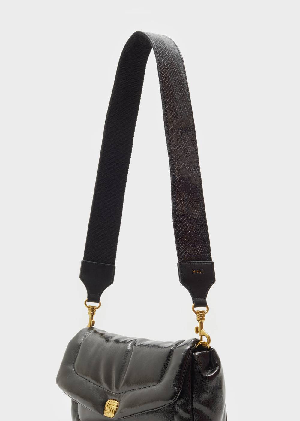 Nalí ADELINA STRAP W/ NERO SNAKE PRINT Grandi sconti