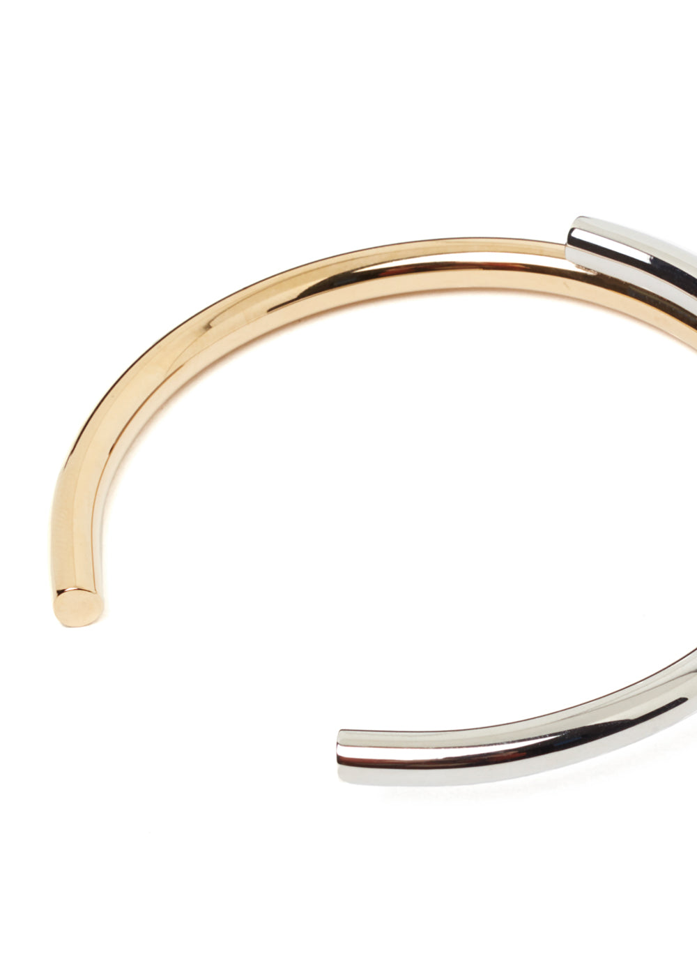 Nalí GOLD & SILVER CUFF BRACELET STAIN. STEEL Saldi