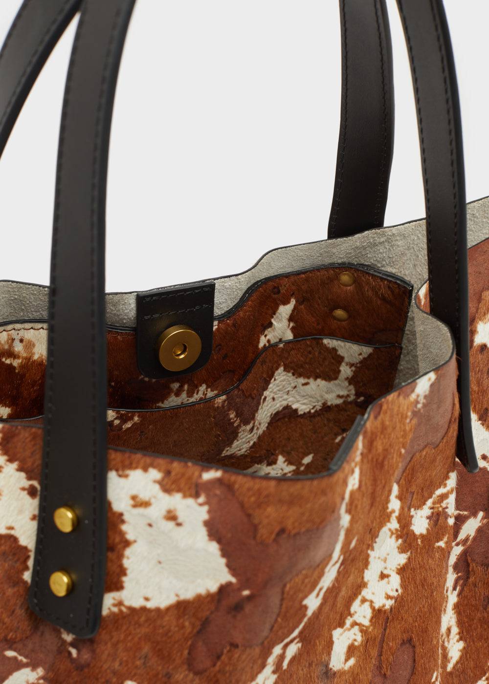 Nalí DESIRE TOTE BAG IN REAL LEATHER COW Pezzi Unici