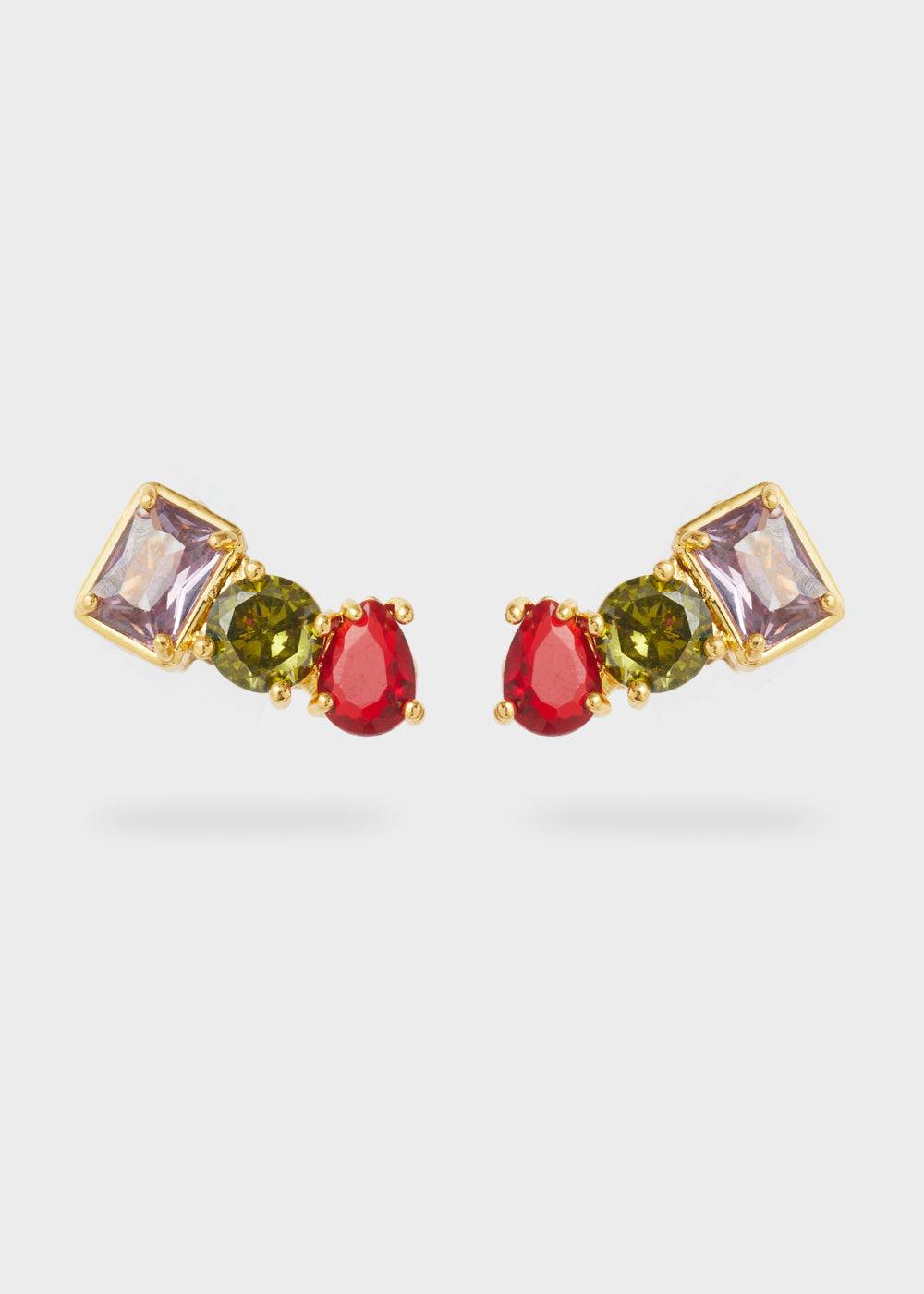 Nalí FRANCINE EARRINGS W/ STONES + COLORS Soddisfazione Garantita