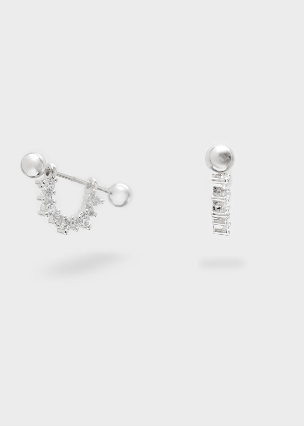 Nalí SIENNA LOBE EARRINGS W/ ZIRCONS + COLORS Promozione Limitata