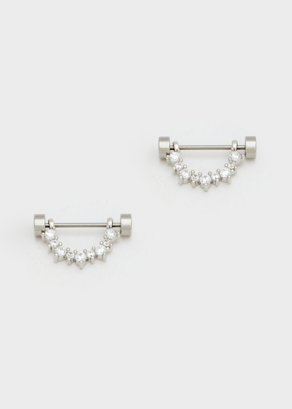 Nalí SIENNA LOBE EARRINGS W/ ZIRCONS + COLORS Promozione Limitata