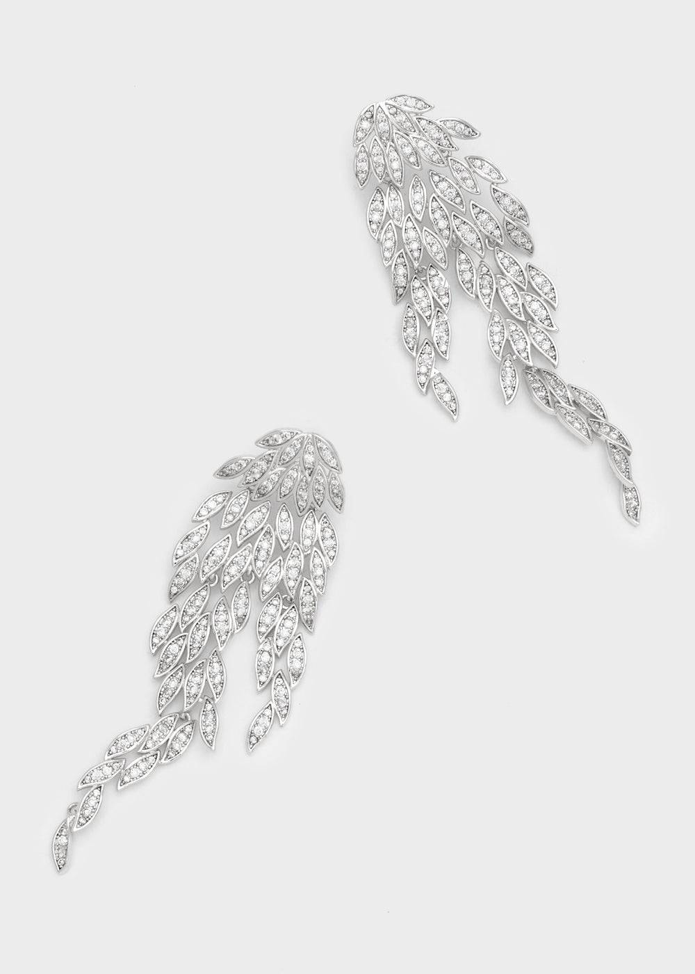Nalí CASCADE EARRINGS WITH ZIRCONS + COLORS Sottocosto