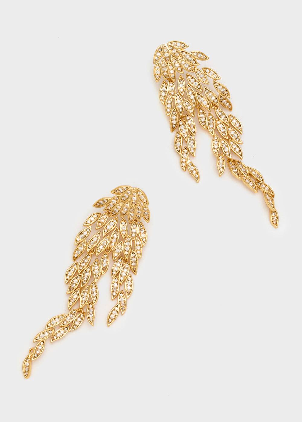 Nalí CASCADE EARRINGS WITH ZIRCONS + COLORS Sottocosto
