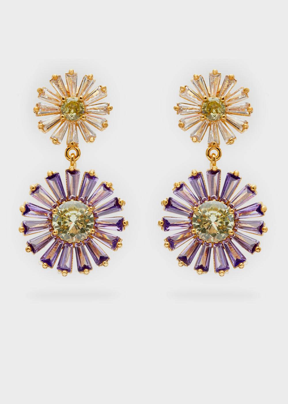 Nalí MARGHERITA EARRINGS W/ ZIRCONS + COLORS Hotsell