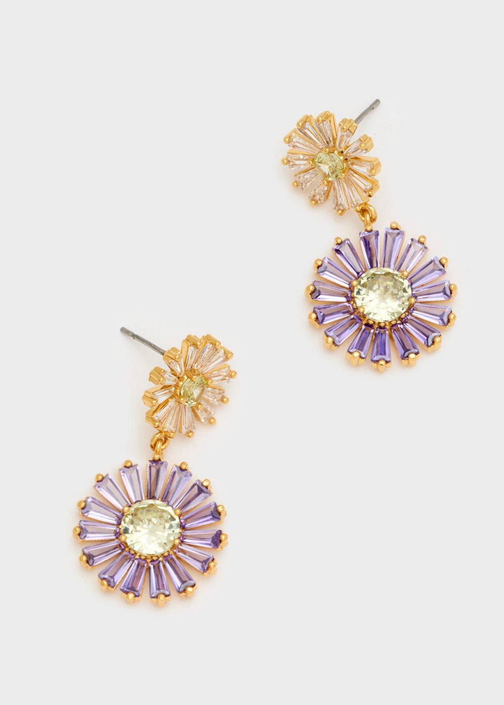Nalí MARGHERITA EARRINGS W/ ZIRCONS + COLORS Hotsell