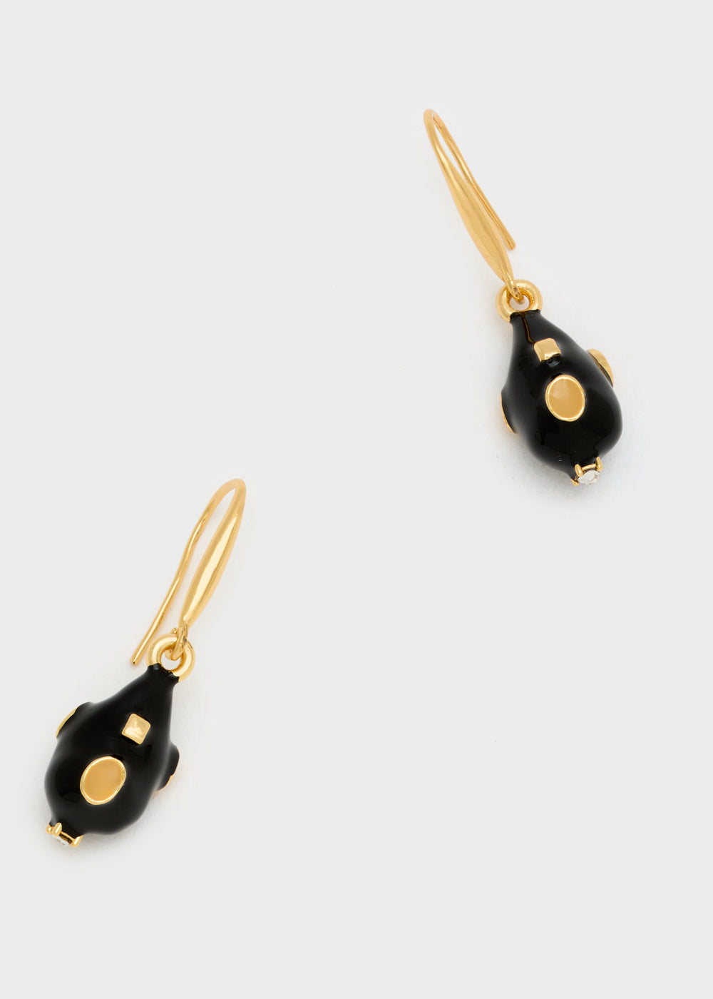 Nalí NIDIA EARRINGS W/ ENAMEL PENDANT+ COLORS Vendita Economica